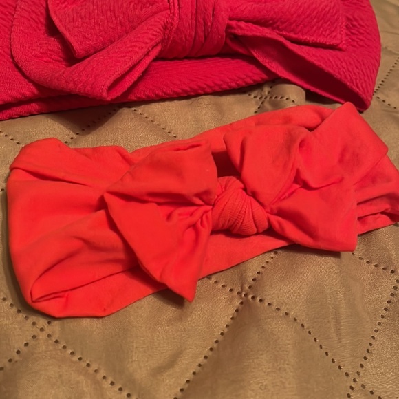 Misc. Sized Handmade Baby Girl Hair Bow - Lot 3/6 mos - 24-2T size. - Picture 4 of 7